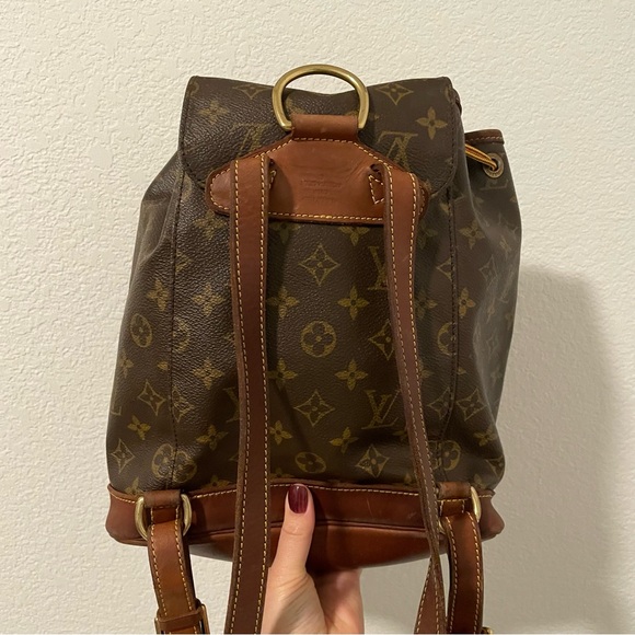 Louis Vuitton Montsouris MM Backpack Monogram Brown - Picture 4 of 16